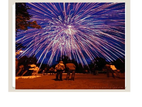 В весеннем небе салют Победы рисунок