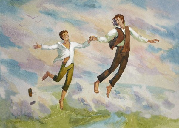 "Босиком по небу" Крупина герои