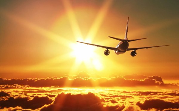 Самолет в полете