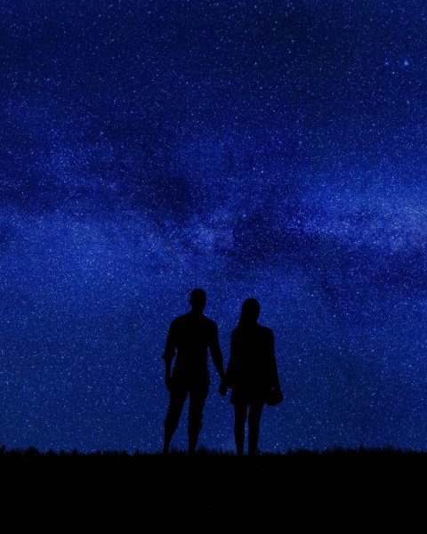 Влюбленные под звездами