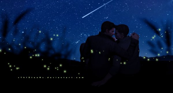 Влюбленные под звездами