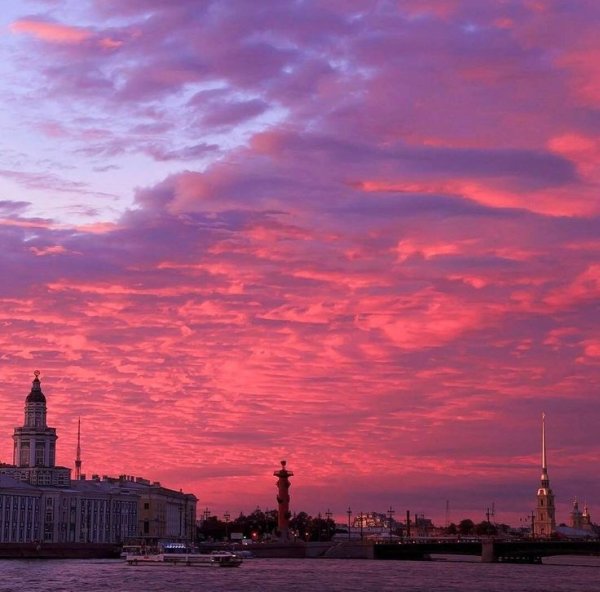 Санкт-Петербург небо