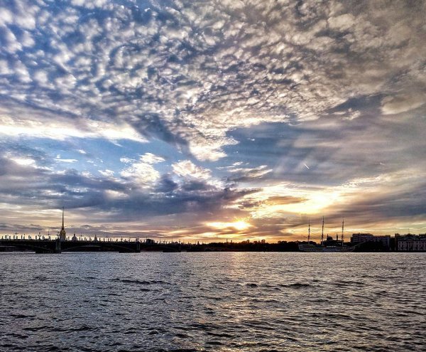 Санкт-Петербург небо