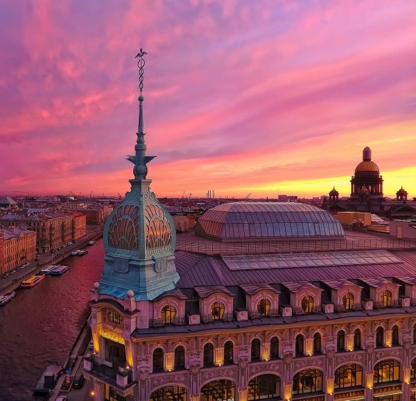 Санкт-Петербург рассвет