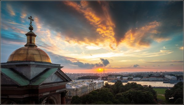 Санкт-Петербург небо