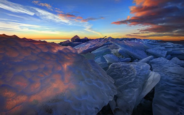 Ледники закат