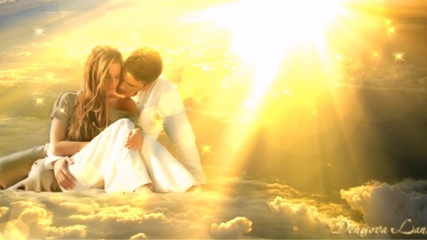 Две души любимые в раю