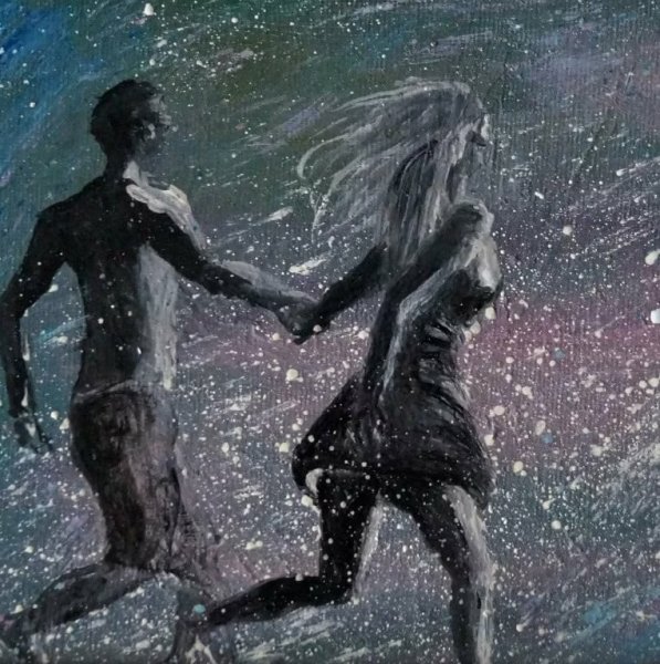 Лунная дорожка и двое