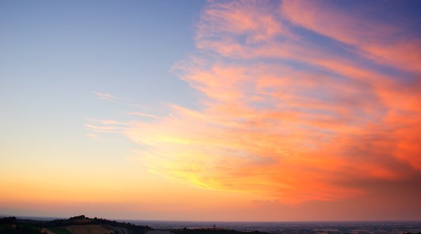 Небо перед закатом