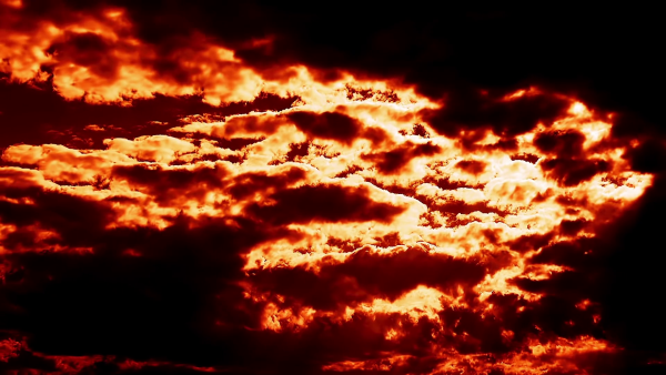 Огненные облака