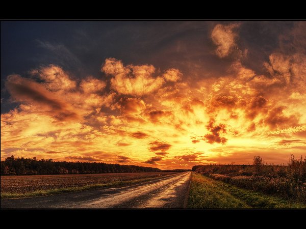 Горящее небо