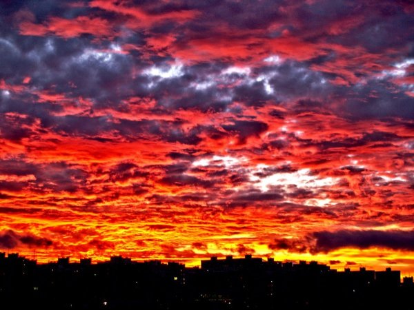 Огненные облака