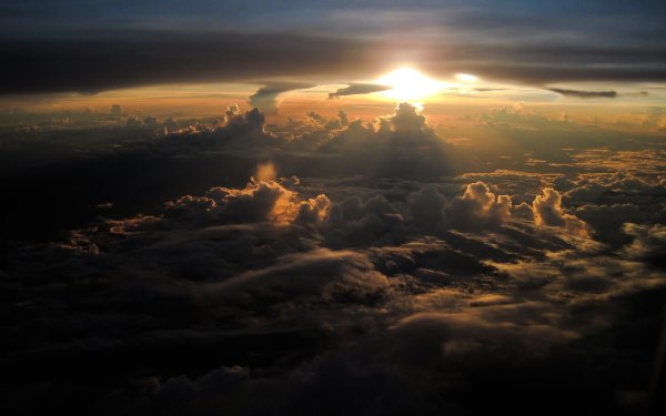 Огонь на закате