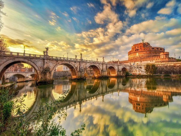 Замок Святого ангела Рим Италия