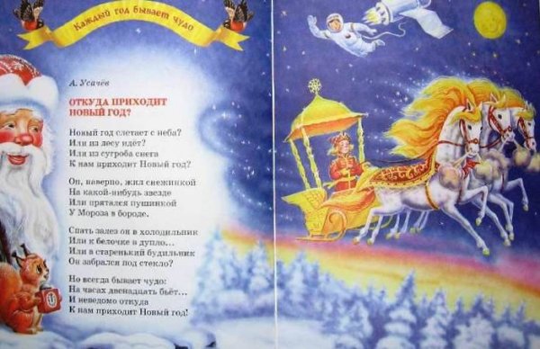 Новогодние часы фон