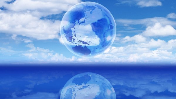 Планеты на фоне природы