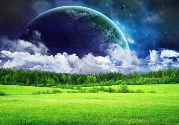 Божественный пейзаж