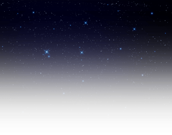 Космос на белом фоне