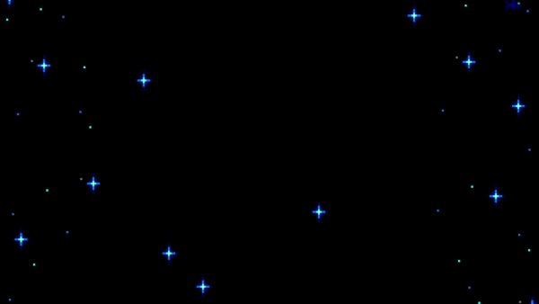 Звезды на черном фоне