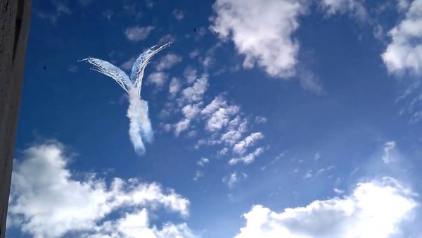 Два ангела в небе