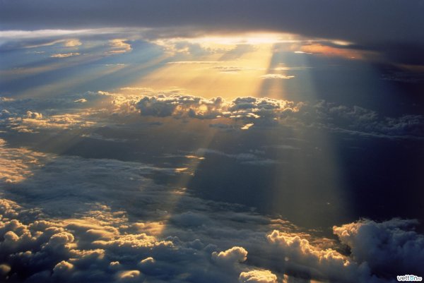 Облака светлые