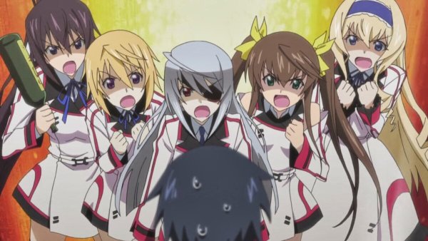 Infinite Stratos гарем