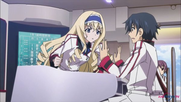 Необъятные небеса is Infinite Stratos