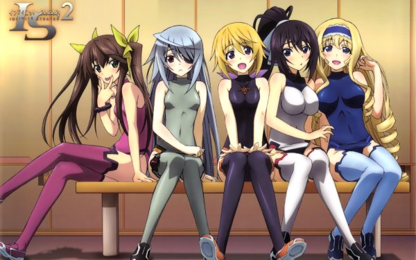 Infinite Stratos Ичика и Лаура