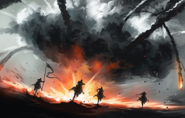 Взрывы и бомбежка в ВОВ 1941-1945