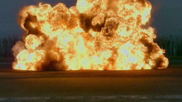 Солнце в дыму