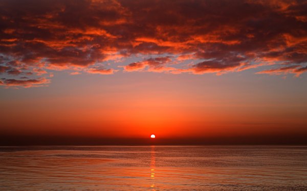 Синий закат