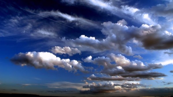 Небо с облаками