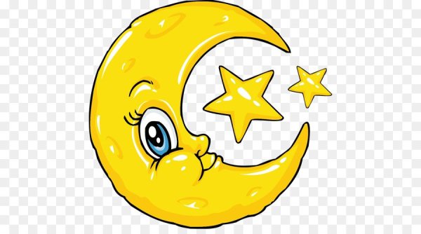 Луна рисунок