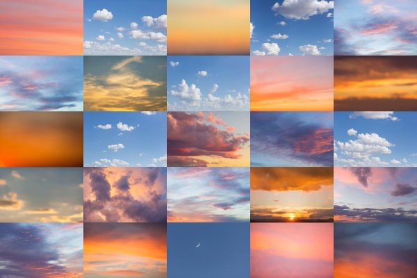 Небо для коллажа