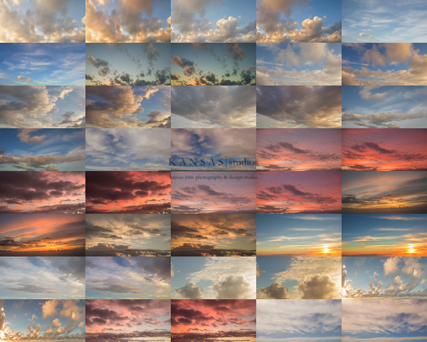 Фотоколлаж небо