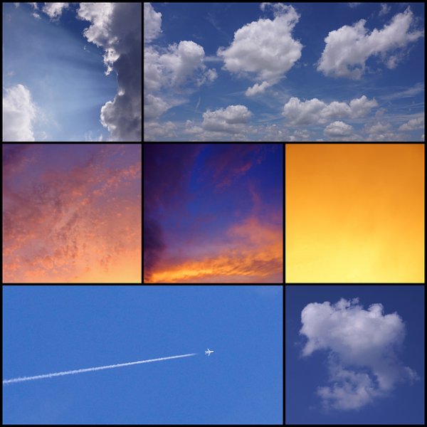 Небо для коллажа