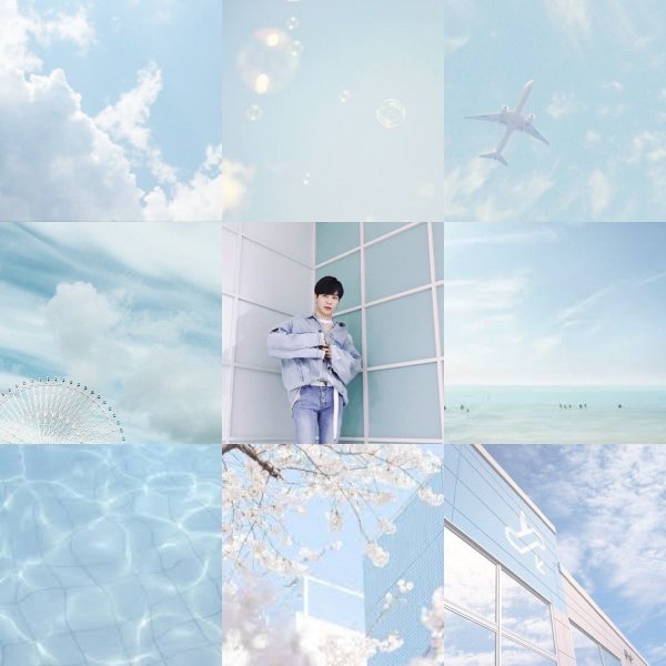 Эстетика светло голубого