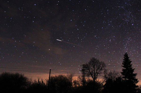 Метеорный поток Лириды Петербург