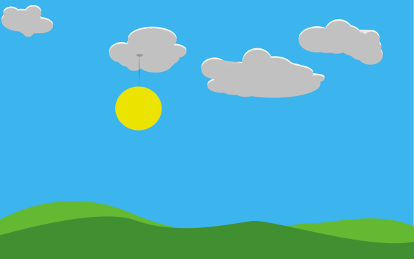 Облака рисунок