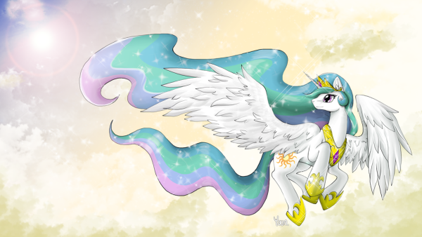 Princess Celestia Грифон