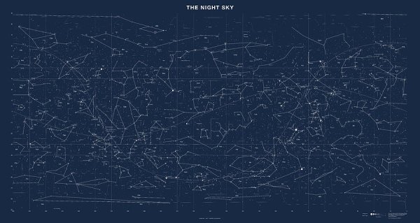 Карта звездного неба