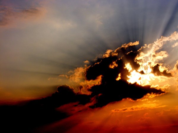 Огненные облака