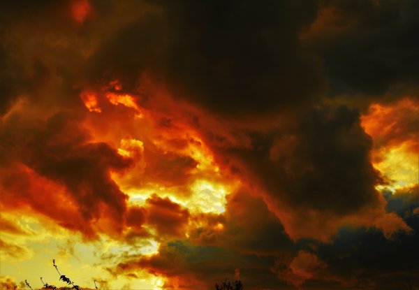Огненные облака