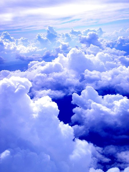 Ясное небо с облаками - 47 фото