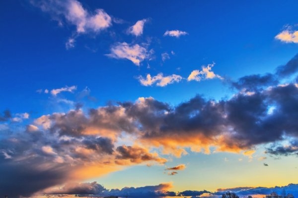 Красивое яркое небо