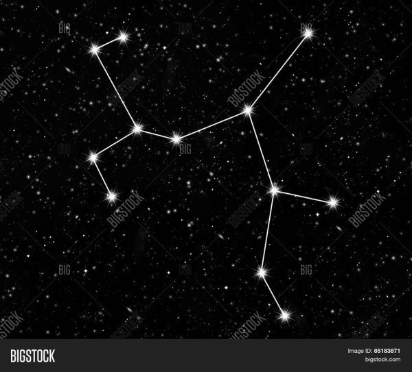 Созвездие стрельца на небе