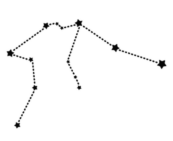 Созвездие стрельца на карте звездного неба