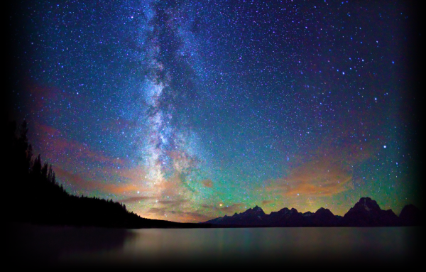 Красивое ночное небо