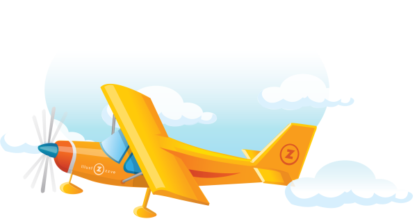 Нарисовать самолет