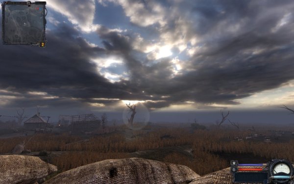 Сталкер чистое небо фон